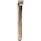 Ekena Millwork Thorton Arts and Crafts Smooth Bracket w/ Offset Brace, Douglas Fir, 5 1/2"W x 48"D x 48"H BKT0604X48X48THR03SDF - alternate 2